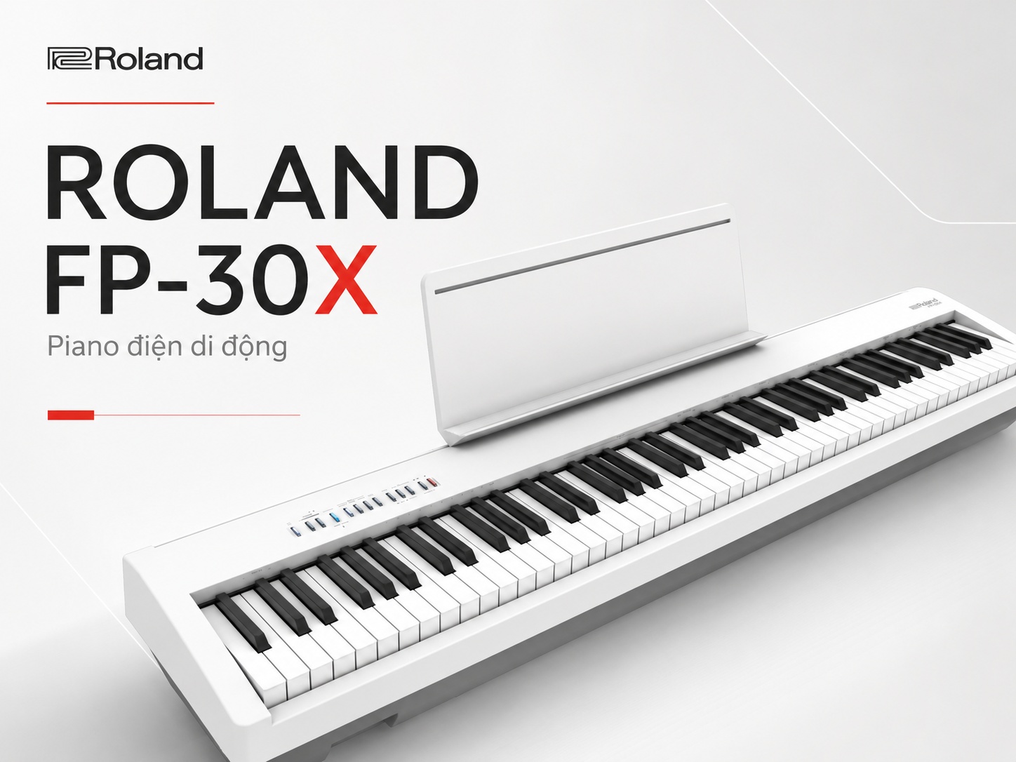 Roland FP-30X được ra mắt vào thời gian nào?